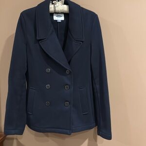 Like New Lightweight Old Navy Peacoat - Navy- Medium